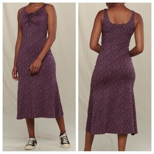 Toad & Co Verano Midi Dress Wild Ginger Small